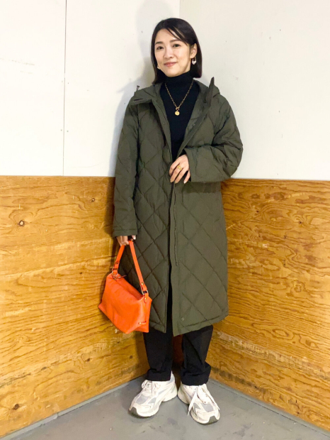 Длинная куртка PUFFERTECH UNIQLO 1159860431 (Зеленый S)