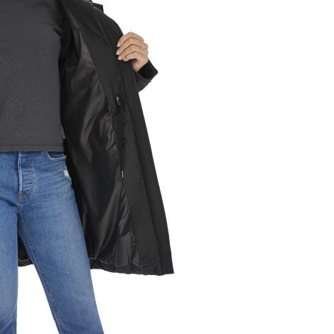 Жіноча куртка Levi's пуховик з капюшоном 1159861808 (Чорний L)