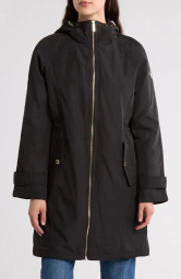 Женская удлиненная куртка Michael Kors 1159841043 (Черный S)