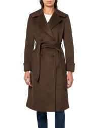 Жіноче пальто Guess із вовни 1159843835 (Коричневий XL)
