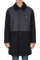 Мужское пальто Armani Exchange 1159848388 (Синий XL)