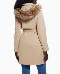 Удлиненная куртка Guess 1159848495 (Бежевый XXL)