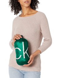 Женская удлиненная куртка Calvin Klein 1159850722 (Зеленый XL)