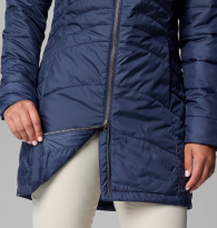 Женская удлиненная куртка Columbia с капюшоном 1159851444 (Синий M)