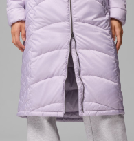 Женская длинная куртка Columbia с капюшоном 1159852948 (Сиреневый XXL)