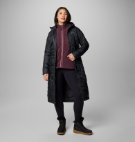 Женская длинная куртка Columbia с капюшоном 1159853628 (Черный L)