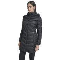 Удлинённая куртка Calvin Klein с капюшоном 1159861026 (Черный XS)