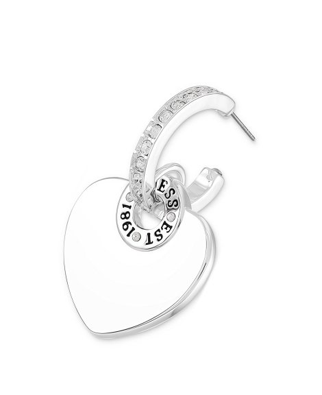 Серьги-кольца GUESS с подвеской 1159842853 (Серебристый One size)