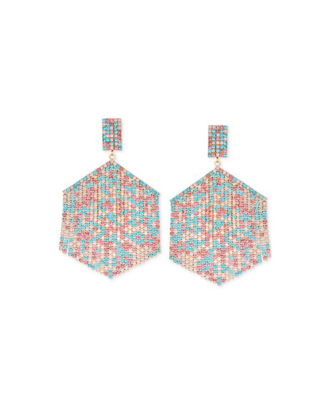 Серьги GUESS с камнями 1159847363 (Разные цвета One size)