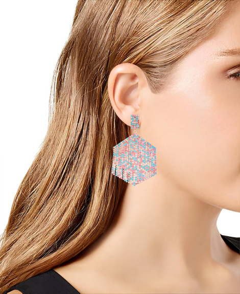 Серьги GUESS с камнями 1159847363 (Разные цвета One size)