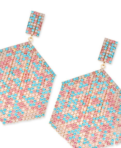 Серьги GUESS с камнями 1159847363 (Разные цвета One size)