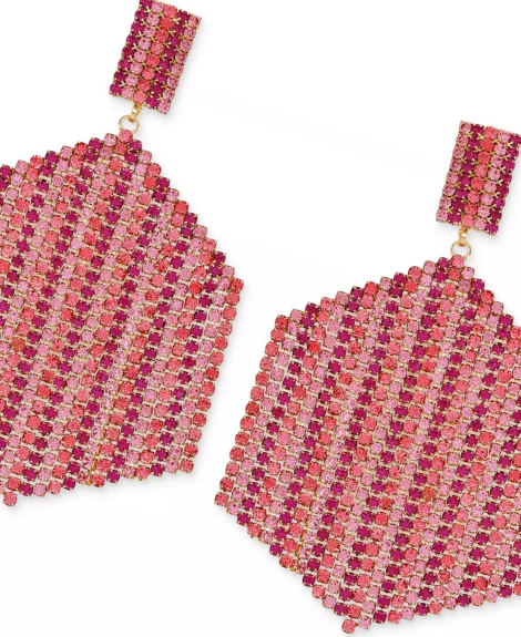 Серьги GUESS с камнями 1159847368 (Разные цвета One size)