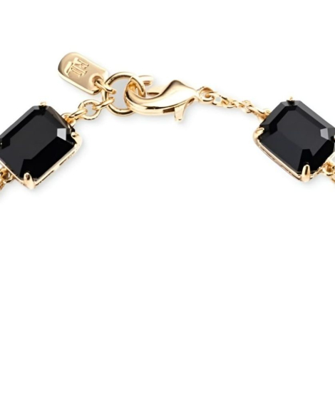 Стильный женский браслет Lauren Ralph Lauren с камнями 1159848566 (Золотистый One size)