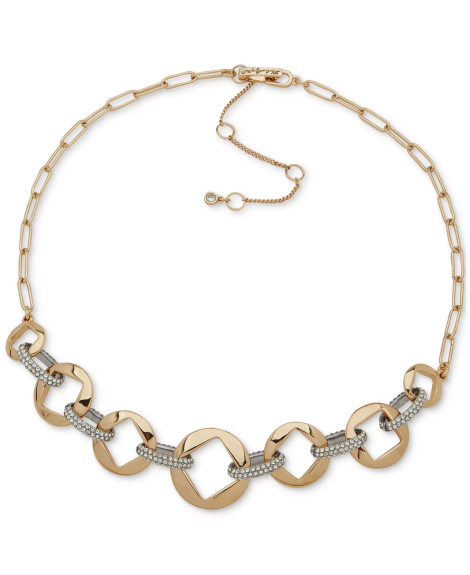 Колье Karl Lagerfeld Paris 1159862084 (Золотистый/Серебристый One size)