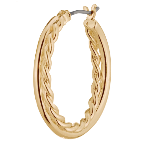 Сережки-кольца Lauren Ralph Lauren 1159864199 (Золотистый One size)