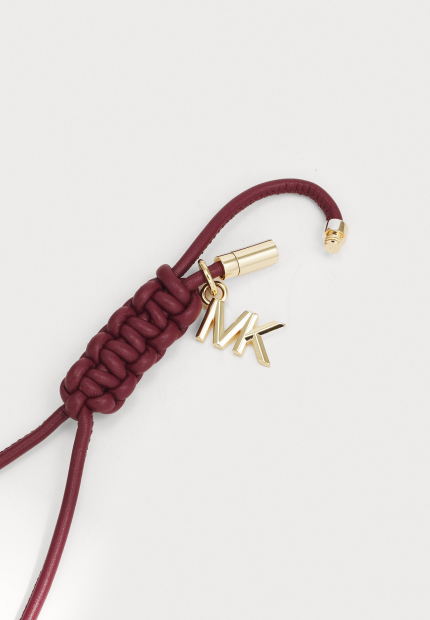 Плетений брелок Michael Kors 1159865317 (Бордовий One size)