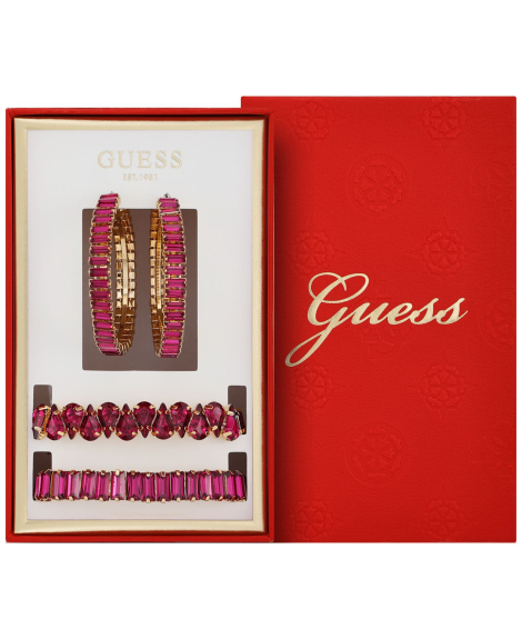 Набор украшений GUESS браслеты и серьги 1161964742 (Розовый One size)