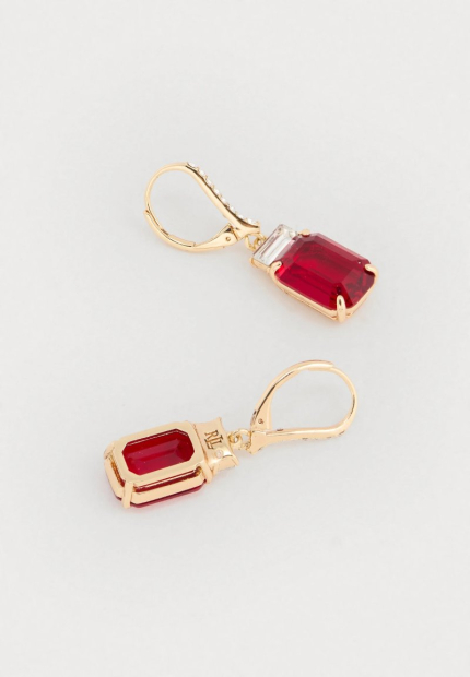 Сережки Lauren Ralph Lauren с камнями 1161966237 (Золотистый One size)