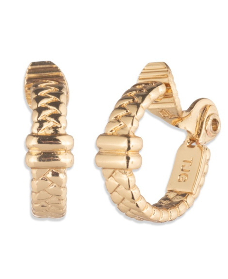 Сережки-клипсы Lauren Ralph Lauren 1161966690 (Золотистый One size)