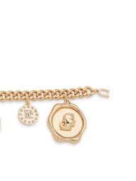 Жіночий браслет Karl Lagerfeld Paris з підвісками 1159840879 (Золотистий One size)