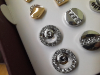 Набір сережок GUESS 12 пар 1159846475 (Золотий/Сріблястий One size)