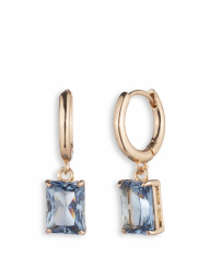 Стильные сережки Ralph Lauren с камнями 1159846604 (Золотистый One size)
