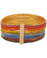 Эластичный браслет GUESS с камнями 1159847376 (Разные цвета One size)