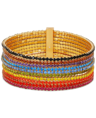 Эластичный браслет GUESS с камнями 1159847376 (Разные цвета One size)