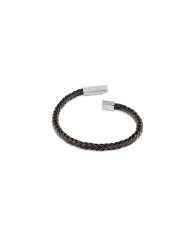 Кожаный браслет Calvin Klein 1159849027 (Черный One size)