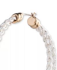 Сережки-кільця Lauren Ralph Lauren 1159851232 (Сріблястий One size)