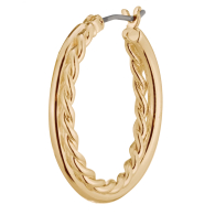 Сережки-кольца Lauren Ralph Lauren 1159864199 (Золотистый One size)