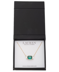 Набор украшений Lauren Ralph Lauren колье и сережки 1161963908 (Золотистый One size)