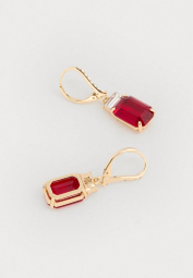 Сережки Lauren Ralph Lauren с камнями 1161966237 (Золотистый One size)