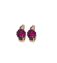 Сережки-кільця Karl Lagerfeld Paris сережки з камінням 1162588688 (Золотистий One size)