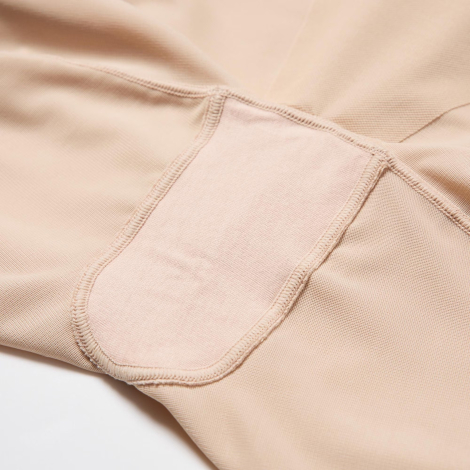 Безшовні трусики-шорти, що стягують, Uniqlo 1159842012 (Бежевий XXL)
