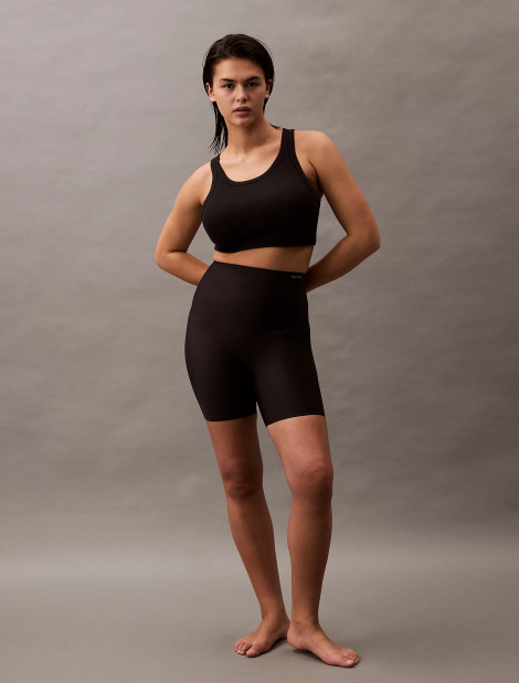 Утягивающие трусики-шортики Calvin Klein 1159846750 (Черный M)