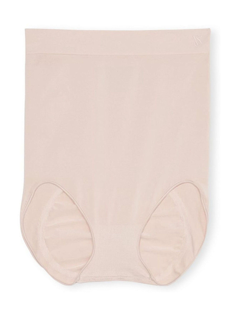 Утягивающие трусики брифы Victoria's Secret с высокой посадкой 1159857611 (Бежевый M)