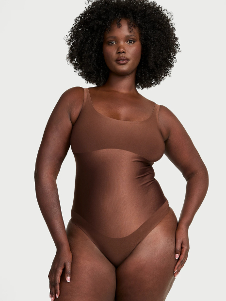 Корректирующее боди Victoria's Secret 1162043904 (Коричневый XS)