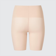 Безшовні трусики-шорти Uniqlo 1159842011 (Бежевий XL)