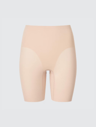 Безшовні трусики-шорти Uniqlo 1159842011 (Бежевий XL)