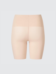 Безшовні трусики-шорти Uniqlo 1159842011 (Бежевий XL)