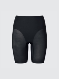 Безшовні трусики-шорти, що стягують, Uniqlo 1159842018 (Чорний XL)