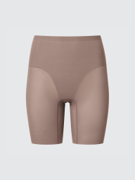 Безшовні трусики-шорти Uniqlo 1159842033 (Коричневий XS)