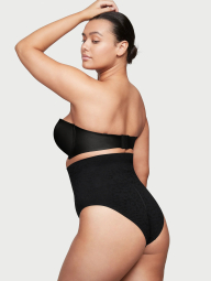 Утягивающие бесшовные трусики брифы Victoria's Secret 1159856091 (Черный S)