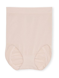 Утягивающие трусики брифы Victoria's Secret с высокой посадкой 1159857611 (Бежевый M)