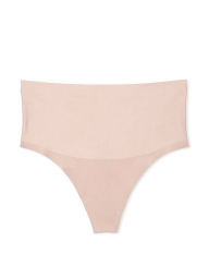 Утягивающие трусики тонг Victoria's Secret 1159860789 (Бежевый L)