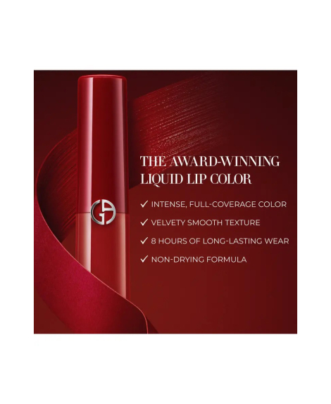 Жидкая матовая помада для губ Emporio Armani Sand (111) Lip Maestro 1159850232 (Оранжевый 6,5 ml)