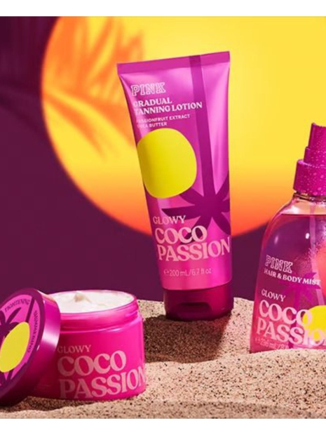 Парфюмированный баттер-масло для тела Coco Passion Shimmer от Victoria's Secret Pink 1159840726 (Розовый 170 g)
