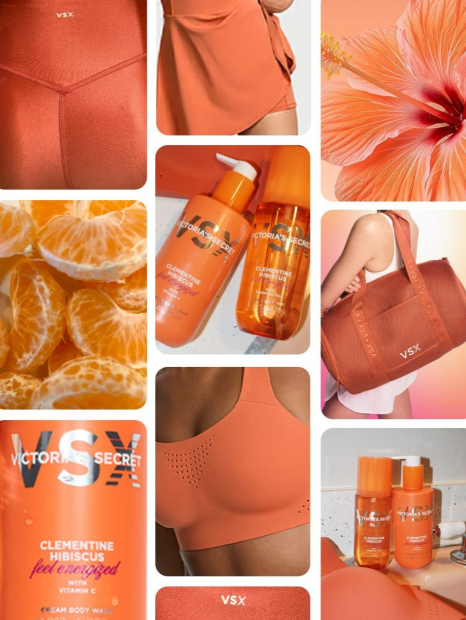 Увлажняющий лосьон для тела Clementine Hibiscus Victoria’s Secret VSX 1159857944 (Оранжевый 296 ml)