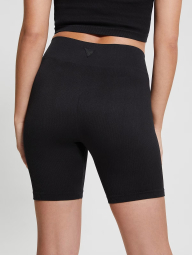 Женские велосипедки Guess в рубчик 1159842395 (Черный XS/S)